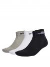 ADIDAS CALZE 3PZ - ASSORTITO