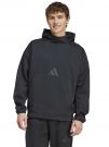 FELPA CON CAPPUCCIO HOODIE Z.N.E. ADIDAS UOMO NERO