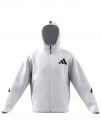 FELPA FULL-ZIP HODEED ADIDAS UOMO BIANCO
