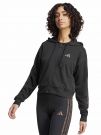 ADIDAS FELPA ZIP+CAP - NERO