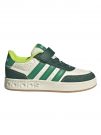 SNEAKERS BREAKBASE ADIDAS BAMBINO BIANCO-VERDE