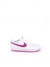 SNEAKERS COURT BOROUGH LOW NIKE BAMBINA BIANCO FUXIA