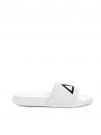 SUN68 SLIPPERS LOGO - BIANCO