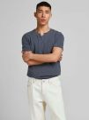 T-SHIRT MANICA CORTA JACK & JONES UOMO BLU
