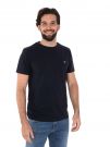 T-SHIRT IN PIQUET GANT UOMO BLU