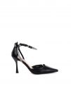 DECOLLETÉ CON STRASS QUEEN HELENA DONNA NERO