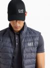 CAPPELLO EA7 EMPORIO ARMANI UNISEX NERO-BIANCO