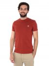 T-SHIRT LOGO PICCOLO RICAMATO TIMBERLAND UOMO BORDEAUX