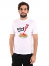 T-SHIRT LOGO GLESTO KAPPA UOMO BIANCO