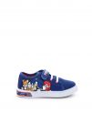 SNEAKERS IN TELA CON LUCI SONIC LEOMIL BAMBINO COBALTO