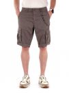 BERMUDA CARGO LOOSE FIT FB UOMO FANGO