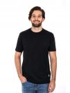 T-SHIRT GIANNI LUPO UOMO NERO