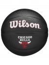 PALLONE MINI DA BASKET CHICAGO BULLS WILSON NERO