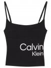 CK CORSETTING TOP - NERO