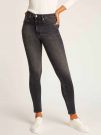 DENIM HIGH RISE SKINNY CALVIN KLEIN JEANS DONNA DENIM BLACK