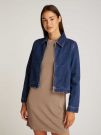 GIACCA IN DENIM CON ZIP CALVIN KLEIN JEANS DONNA JEANS SCURO