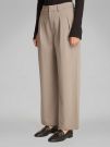 PANTALONE TAILORED WIDE LEG CALVIN KLEIN JEANS DONNA BEIGE