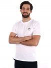 T-SHIRT LOGO TIMBERLAND UOMO BIANCO