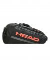 HEAD BASE M BORSA PA - NERO-ARANCIO