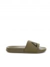 SUN68 SLIPPERS LOGO - VERDE MILITARE