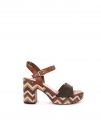 SANDALO CON PLATEAU MARCO TOZZI DONNA KAKI