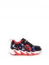 SNEAKERS CON LUCI SPIDERMAN DISNEY BAMBINO NERO ROSSO