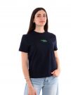 T-SHIRT LOGO GOMMATO CALVIN KLEIN JEANS DONNA BLU