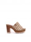 SANDALO ALTO REFRESH DA DONNA TAUPE