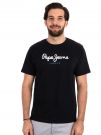 T-SHIRT EGGO PEPE JEANS UOMO NERO