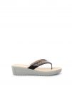 CIABATTA PERLA CON STRASS TIGLIO DONNA NERO