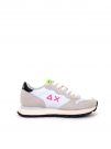 SNEAKERS ALLY SOLID NYLON SUN68 DONNA BIANCO FUXIA
