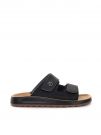 SANDALO CON DOPPIO STRAP FLY FLOT UOMO NERO