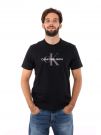 T-SHIRT MONOGRAMMA HERO CALVIN KLEIN JEANS DA UOMO NERO