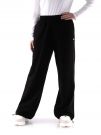 PANTALONE CON FONDO REGOLABILE EA7 EMPORIO ARMANI DONNA NERO