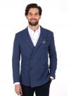GIACCA DOPPIO PETTO DROP 4 FB UOMO BLU