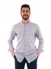 CAMICIA COLLO COREANO FB UOMO GRIGIO