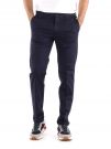 PANTALONE GABARDI 40WEFT UOMO BLU