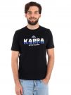 T-SHIRT GAFUP KAPPA UOMO NERO