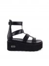 SANDALI PLATFORM NANCY CULT DA DONNA NERO