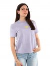 T-SHIRT LOGO GOMMATO CALVIN KLEIN JEANS DONNA LAVANDA