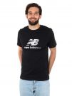 T-SHIRT LOGO GRADIENT NEW BALANCE UOMO NERO