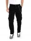 PANTALONE CARGO LOOSE FIT FB UOMO NERO