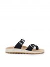 SANDALO CON CINTURINI FLY FLOT DONNA NERO