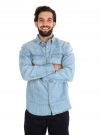 CAMICIA WESTERN LEVI'S DA JEANS CHIARO