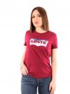 LEVI'S T-SHIRT MM - BORDEAUX