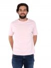 T-SHIRT CON RICAMO NEW BALANCE UOMO ROSA