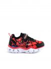 SNEAKERS CON SUOLA SCANALATA E LUCI SPIDERMAN LEOMIL BAMBINO NERO ROSSO