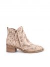 STIVALETTO CON DOPPIA ZIP XTI DONNA BEIGE
