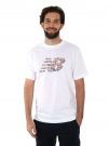 T-SHIRT CON STAMPA NEW BALANCE UOMO BIANCO