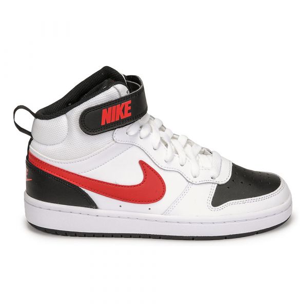 SNEAKERS DA RAGAZZO NIKE COURT BOROUGH M - BIANCO-ROSSO